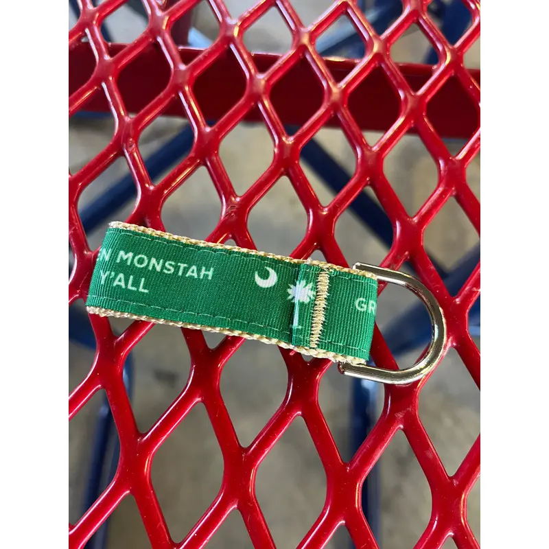 Paw Paws Green Monstah Y'all Keychain
