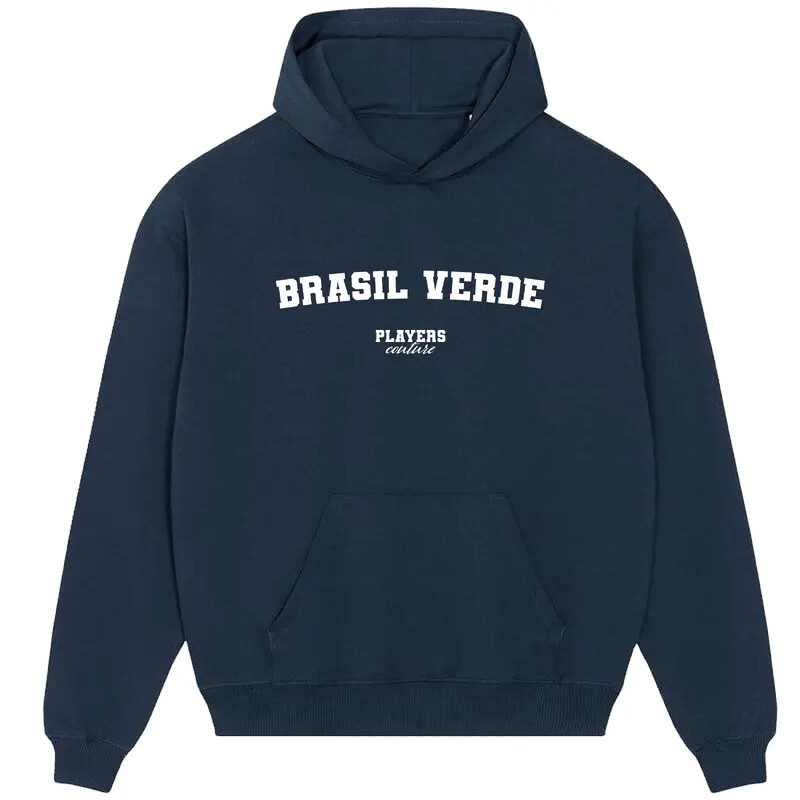 Brasil Verde (Brazil) Players Couture Men's Casual Hoodie
