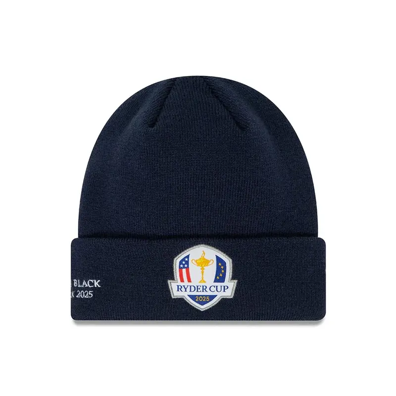 Ryder Cup Europe 2025 Core Dark Blue Cuff Knit Beanie Hat
