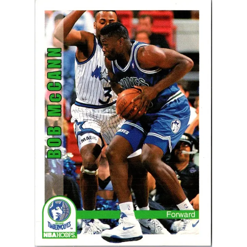 1992 Hoops Bob McCann #422 Rookie