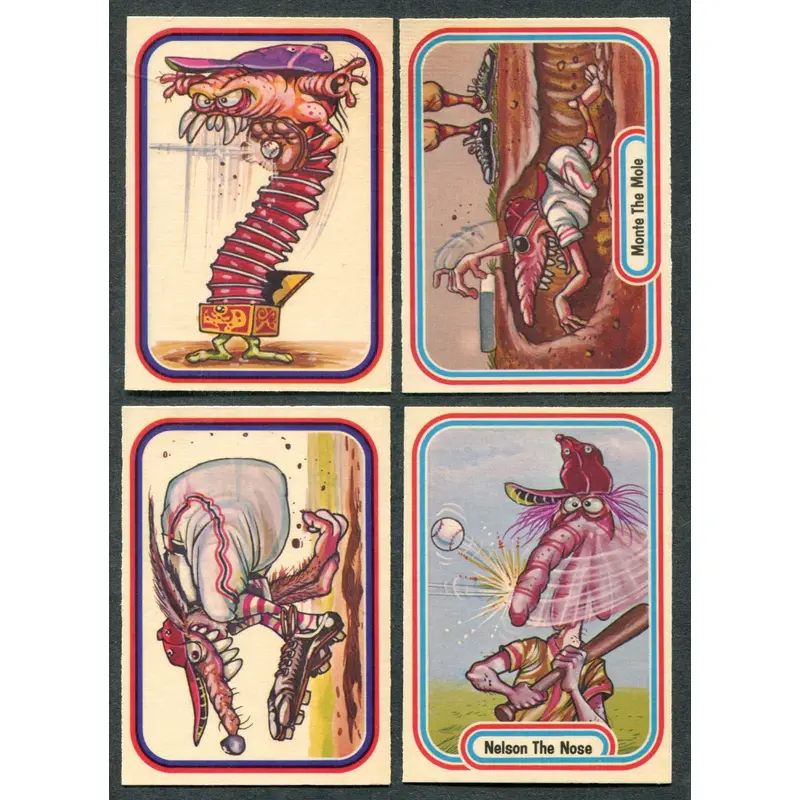 1973 Donruss Super Freaks Baseball Complete Series 2 Set (44) NM NM/MT