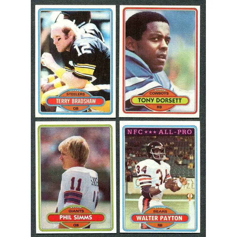 1980 Topps Football Complete Set EX/MT NM (528) (24-339)