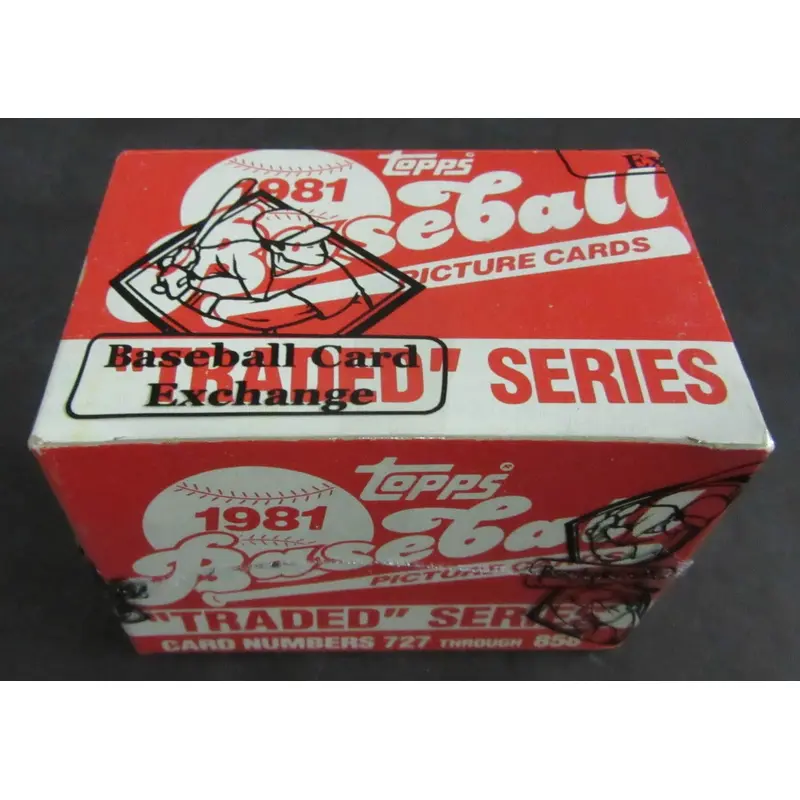 1981 Topps Baseball Traded Factory Set (BBCE)