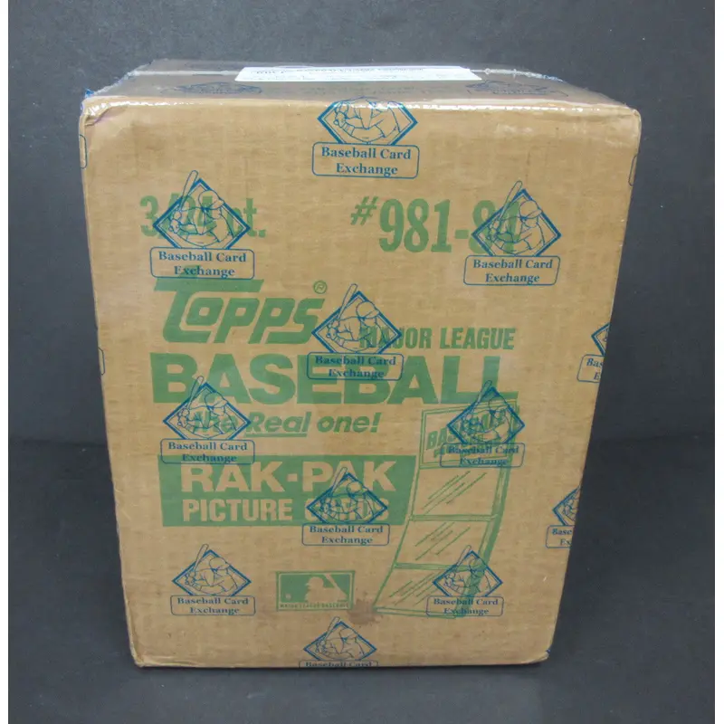 1984 Topps Baseball Rack Pack Case (3 Box) (Authenticate)