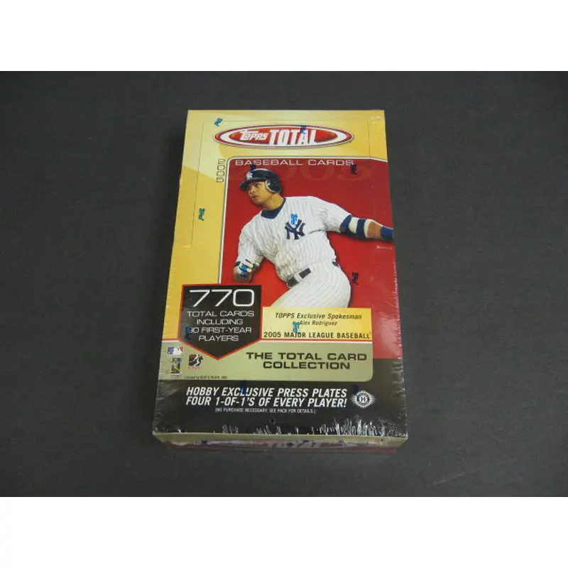 2005 Topps Total Baseball Box (Hobby)