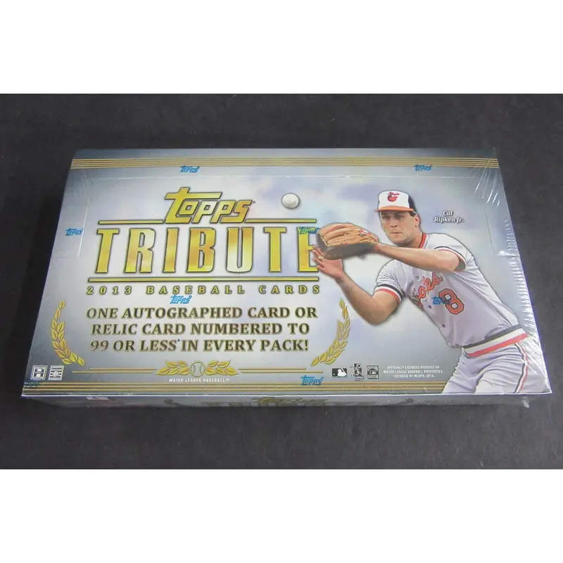 2013 Topps Tribute Baseball Box (Hobby)