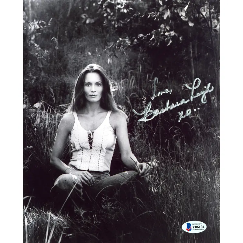 Barbara Leigh Vampirella "Love XO" Authentic Signed 8x10 Sexy Photo BAS #Y06104