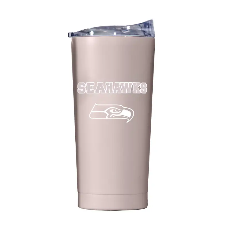 Seattle Seahawks 20oz Stencil Powder Coat Tumbler