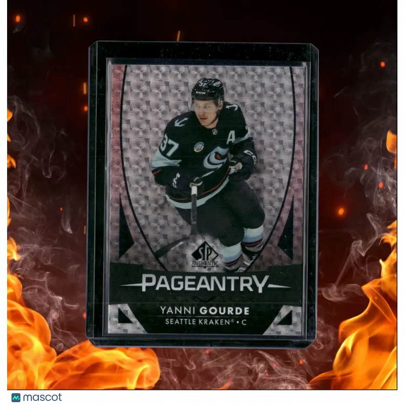 2023-24 SP Authentic Yanni Gourde Pageantry Red SP #P-45