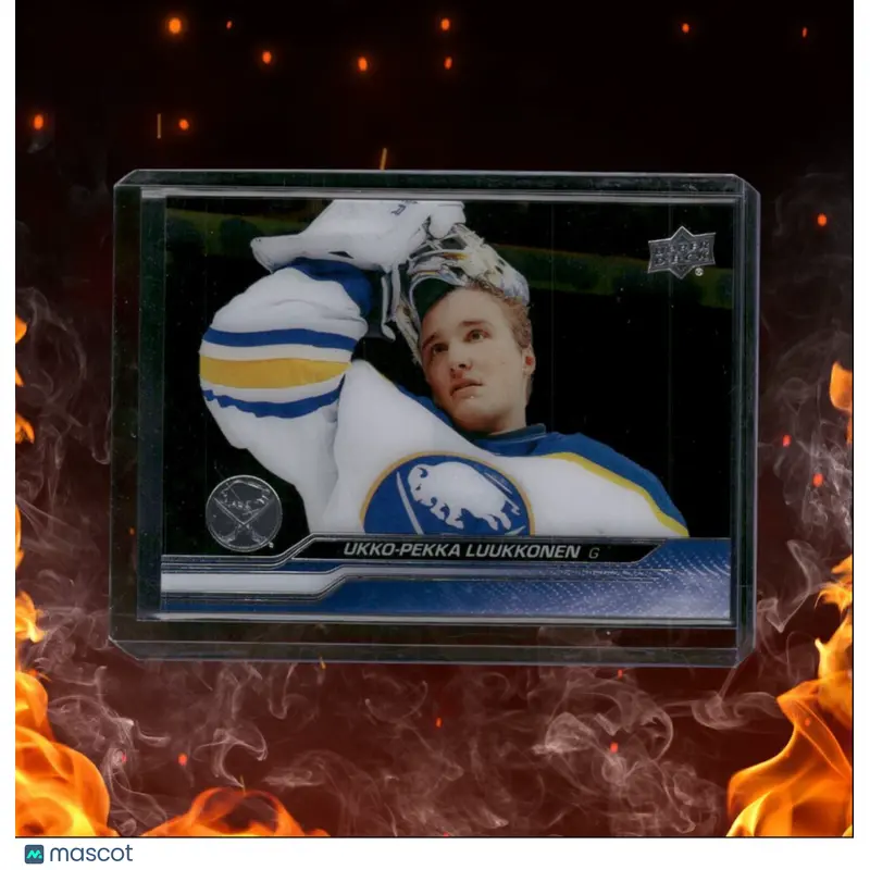2023-24 Upper Deck Ukko-Pekka Luukkonen Clear Cut SSP #23