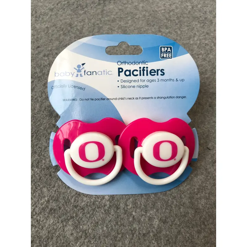 Pink Oregon Pacifier Set of 2