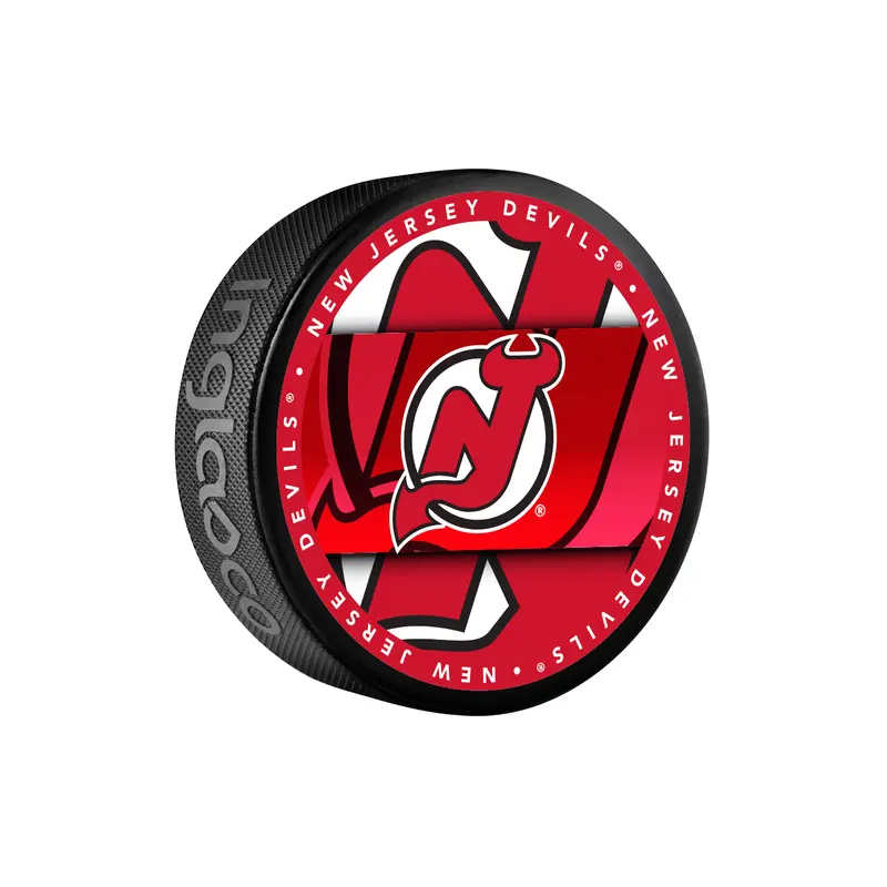 NHL New Jersey Devils Medallion Souvenir Collector Hockey Puck