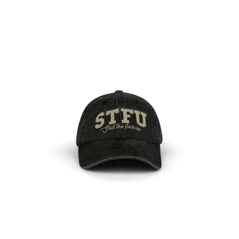 Pica Pica - STFU - Dad Cap - Washed Black