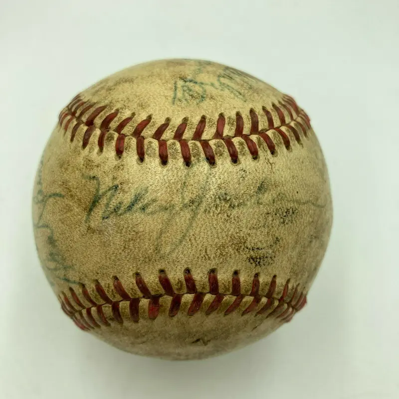 1951 Wilmington Blue Rocks Team Signed Minor League Baseball