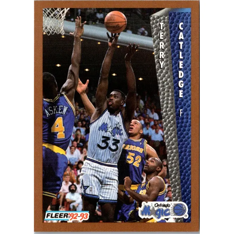 1992 Fleer Terry Catledge #160