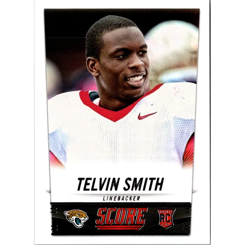 2014 Score Telvin Smith #427 Rookie