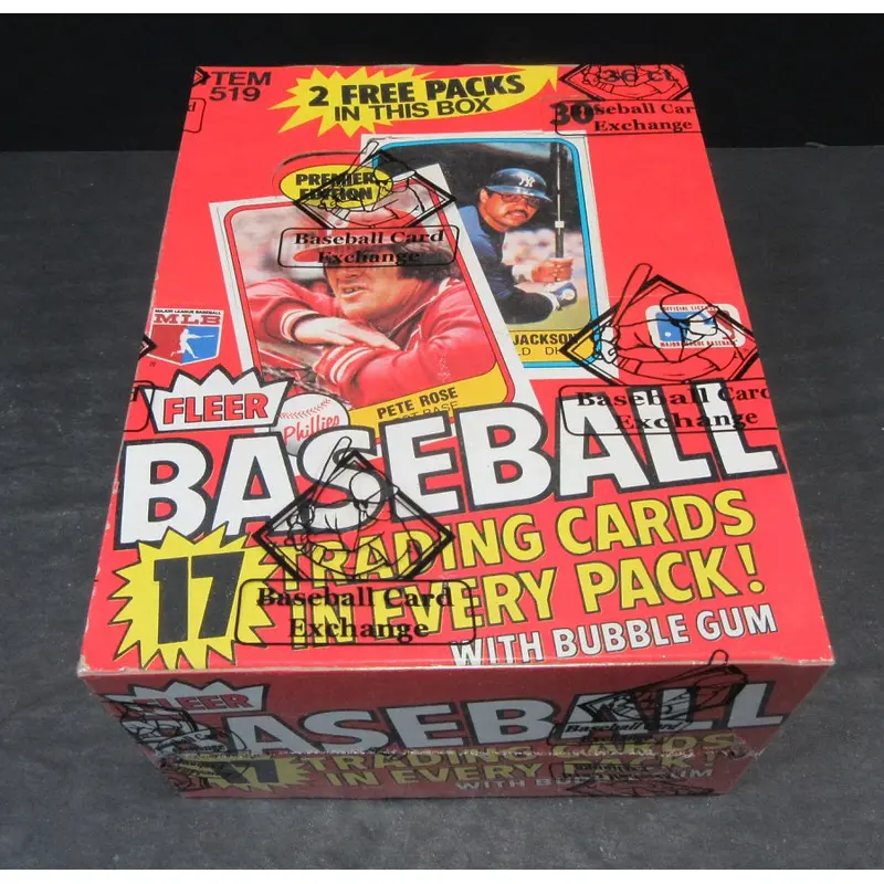 1981 Fleer Baseball Unopened Wax Box (Authenticate)