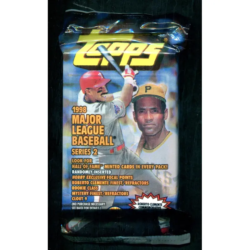 1998 Topps Baseball Unopened Series 2 Jumbo Pack (40) (HTA)