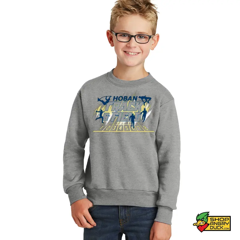 Hoban Track and Field Youth Crewneck Sweatshirt