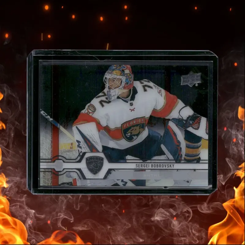 2019-20 Upper Deck Sergei Bobrovsky Clear Cut SSP #296