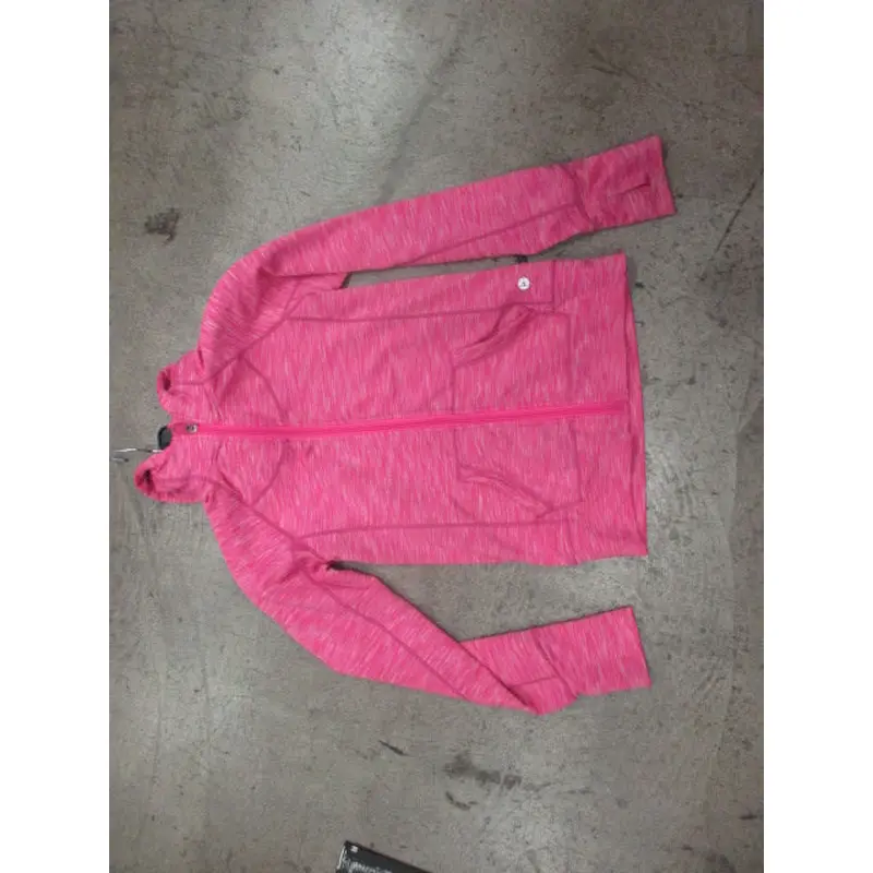 Used 90 Degree Girls Athletic Zip-Up Jacket Size Youth Small (7-8)