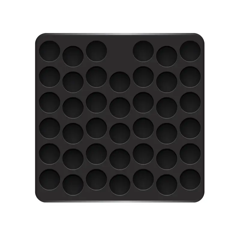 Hockey Puck Presentation Wall Plaque. Proudly Display 41 Pucks