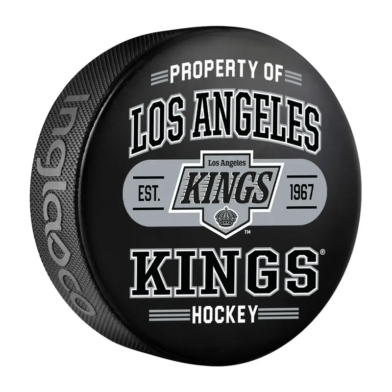 NHL Los Angeles Kings Property Of Souvenir Collector Hockey Puck