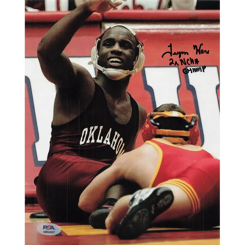 Teyon Ware signed 8x10 photo PSA/DNA Autographed