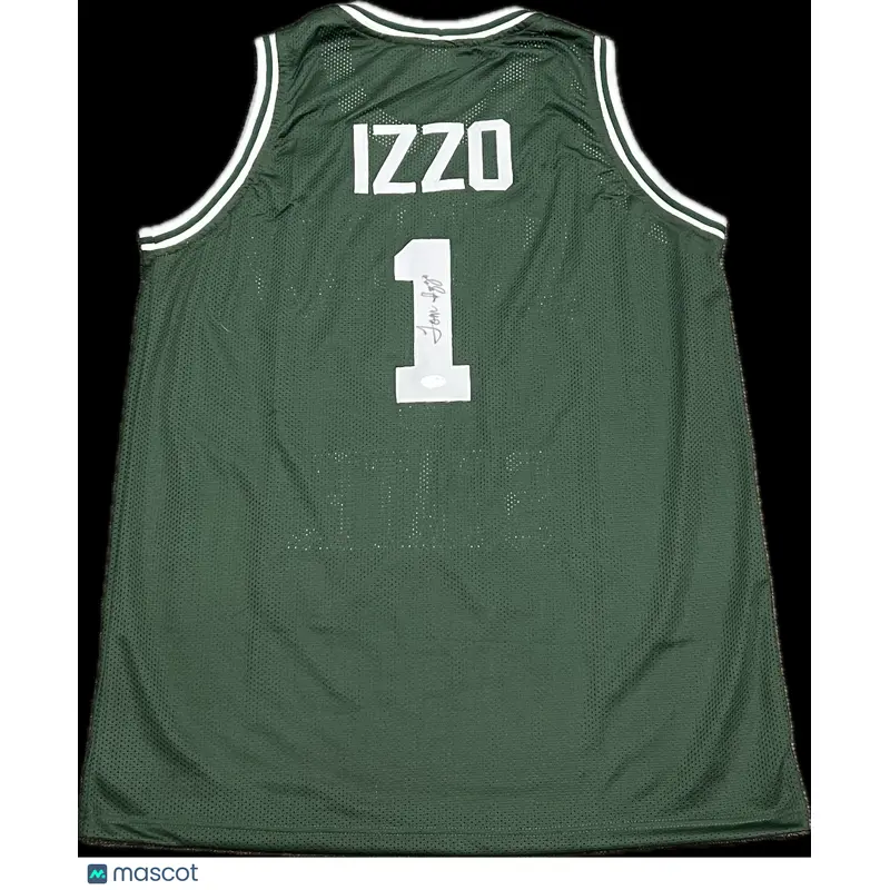 Tom Izzo Signed Jersey PSA Michigan State Spartans Autographed