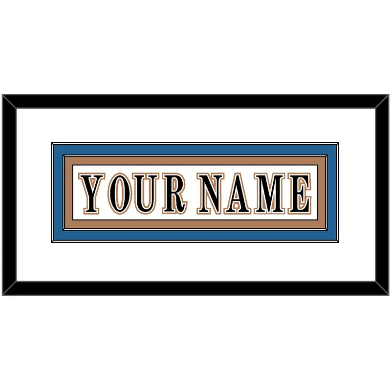 Washington Nameplate - Home White (1995-2007) - Double Mat 1