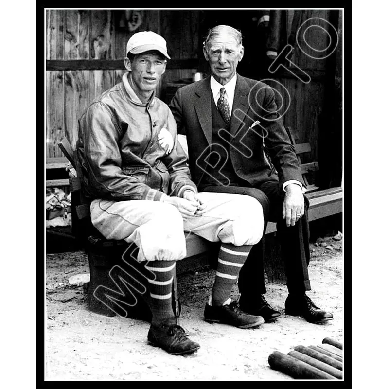 Lefty Grove Connie Mack 8X10 Photo - 1941 Philadelphia Athletics A's - 1851
