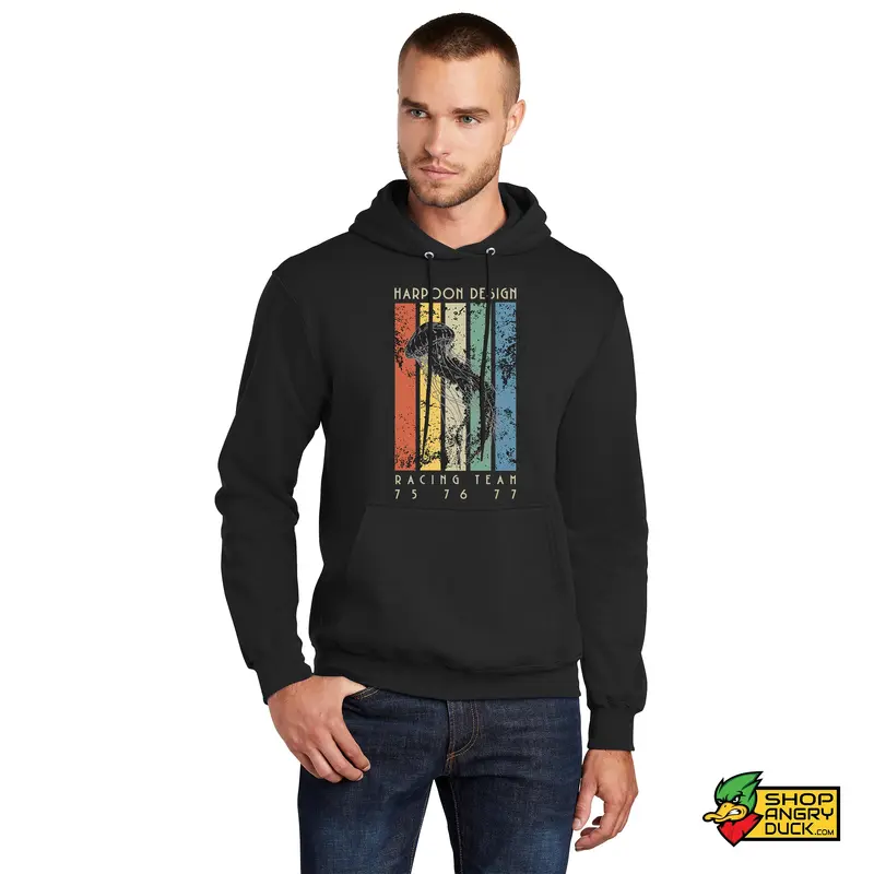 Harpoon Design Retro Jelly Hoodie