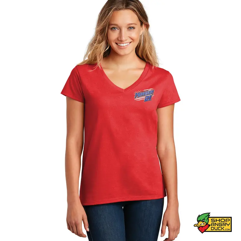 Wes Morrison Ladies V-Neck T-Shirt