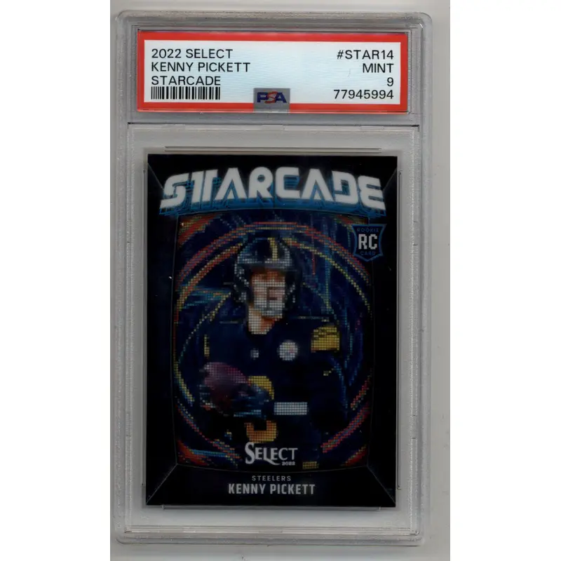 Kenny Pickett 2022 Select Starcade #STAR14 PSA 9 Mint