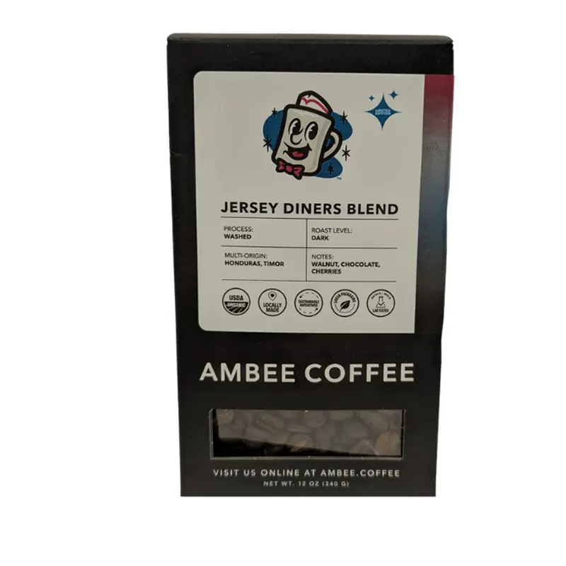 Somerset Patriots Jersey Diners Blend Organic Whole Bean Coffee By Ambee Coffee Co.