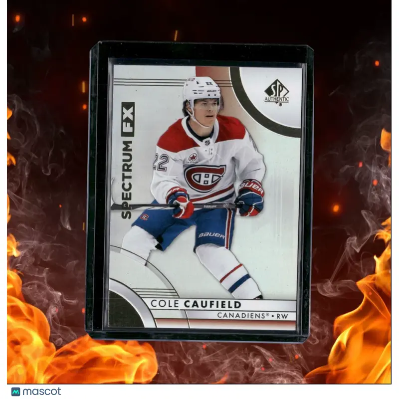 2023-24 SP Authentic Cole Caufield Spectrum FX #S-10