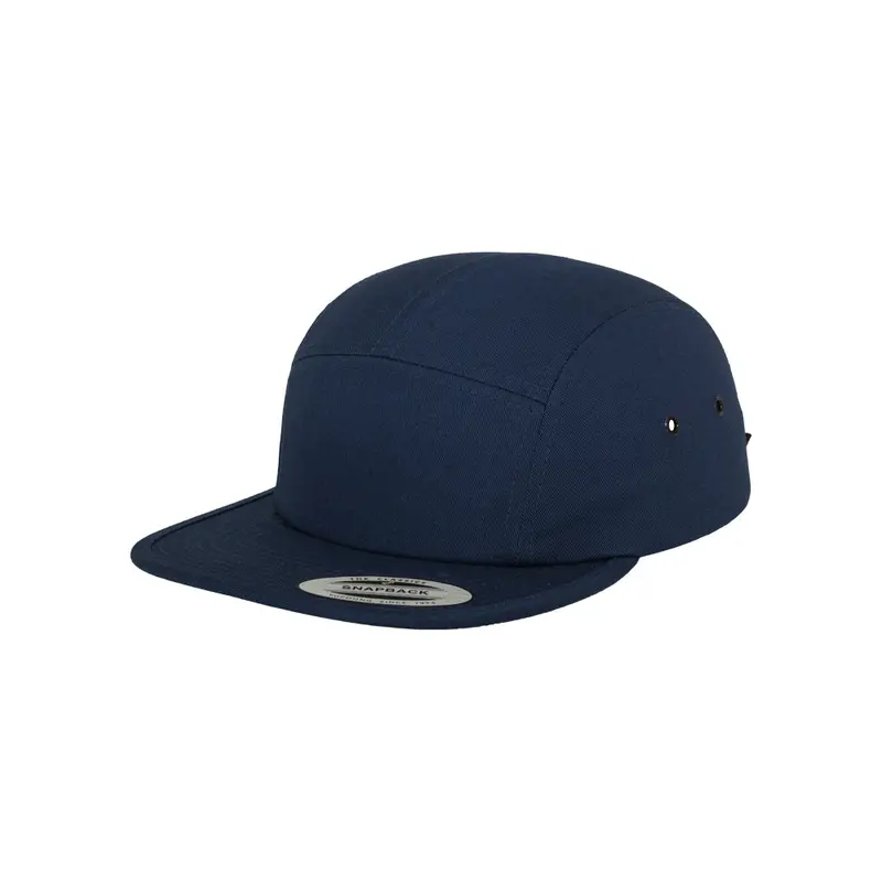 Classic Jockey 5-Panel Cap - Navy