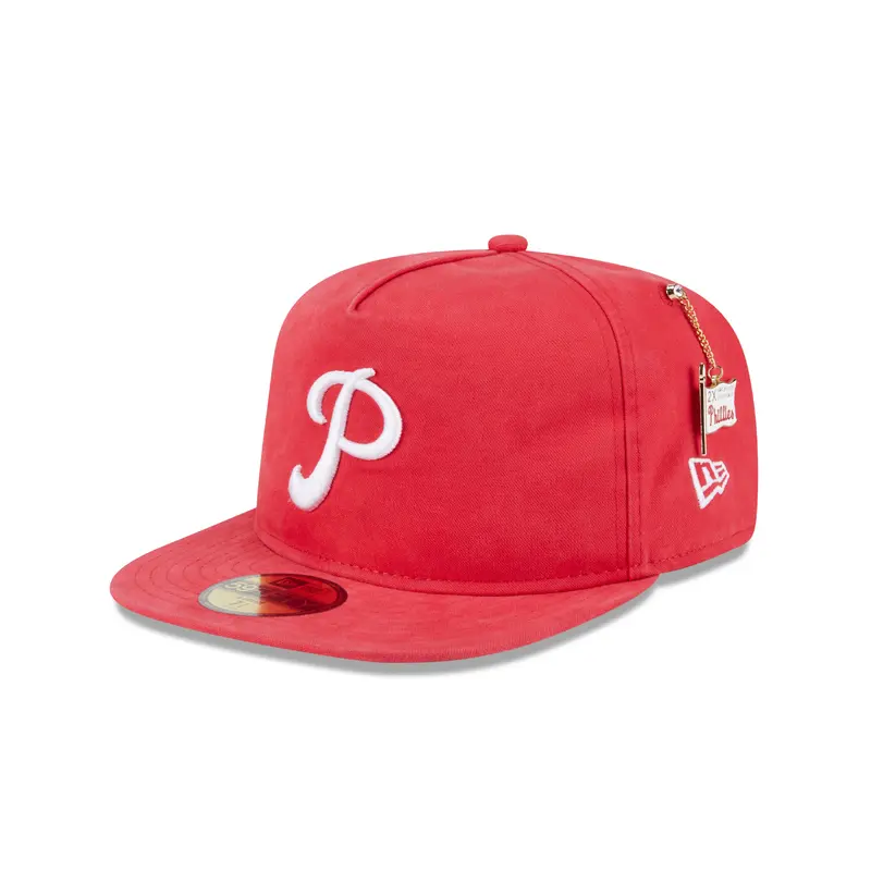 New Era - 59FIFTY Fitted A-Frame Cap - Championship Side Flag - Philadelphia Phillies - Red