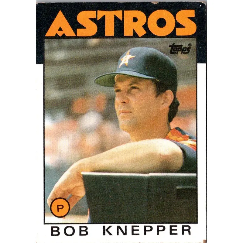 1986 Topps Bob Knepper #590