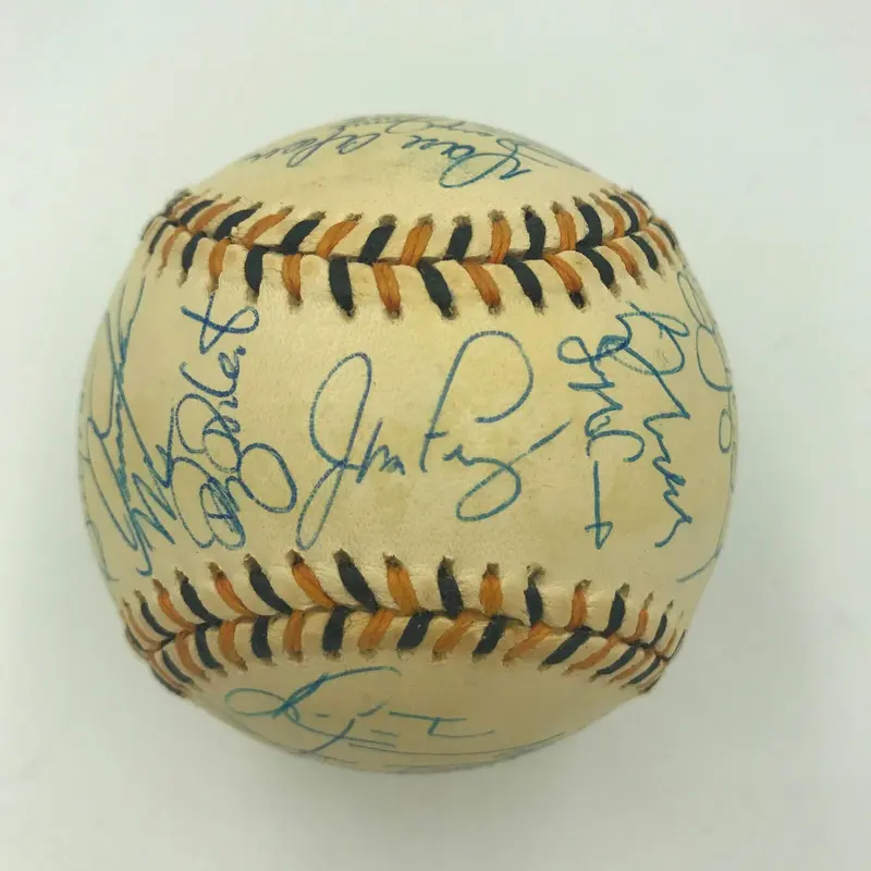 1994 All Star Game NL Team Signed Baseball Bonds Maddux Gwynn Biggio PSA DNA COA