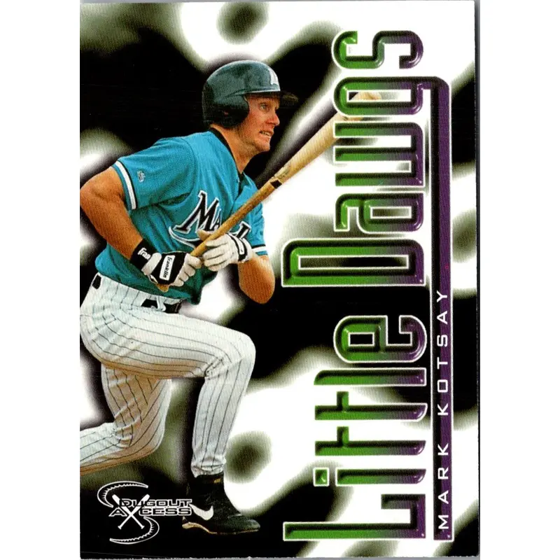 1998 SkyBox Dugout Axcess Mark Kotsay #106