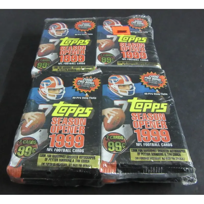 1999 Topps Season Opener Football (Lot of 24 packs)