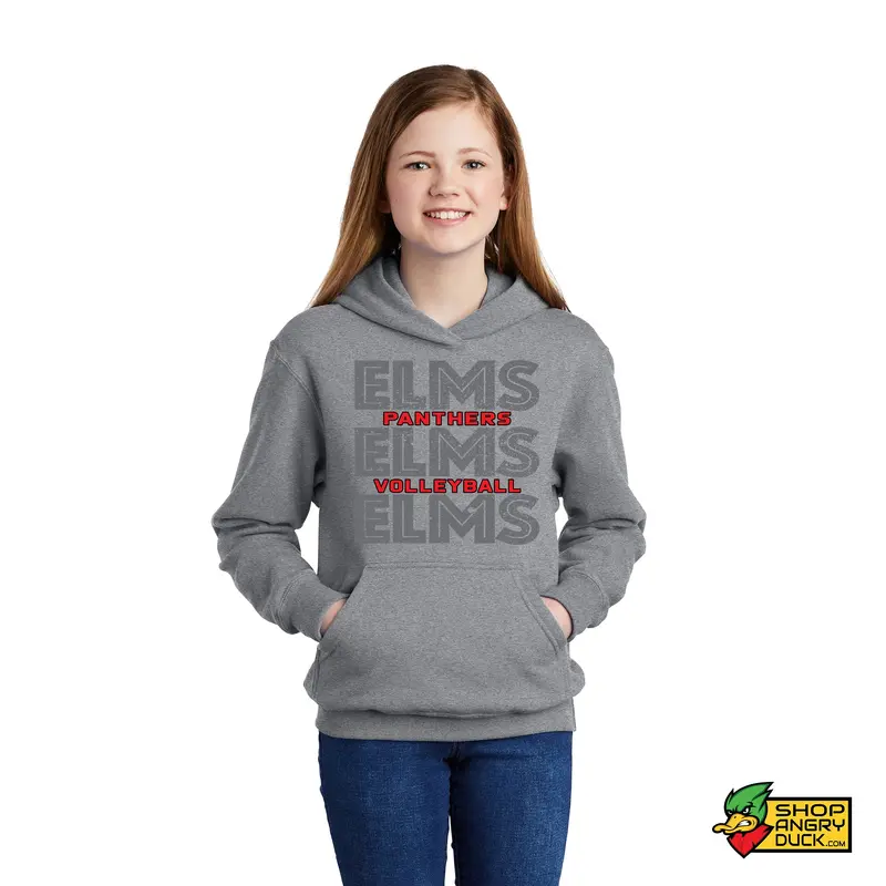 Elms Volleyball Youth Hoodie