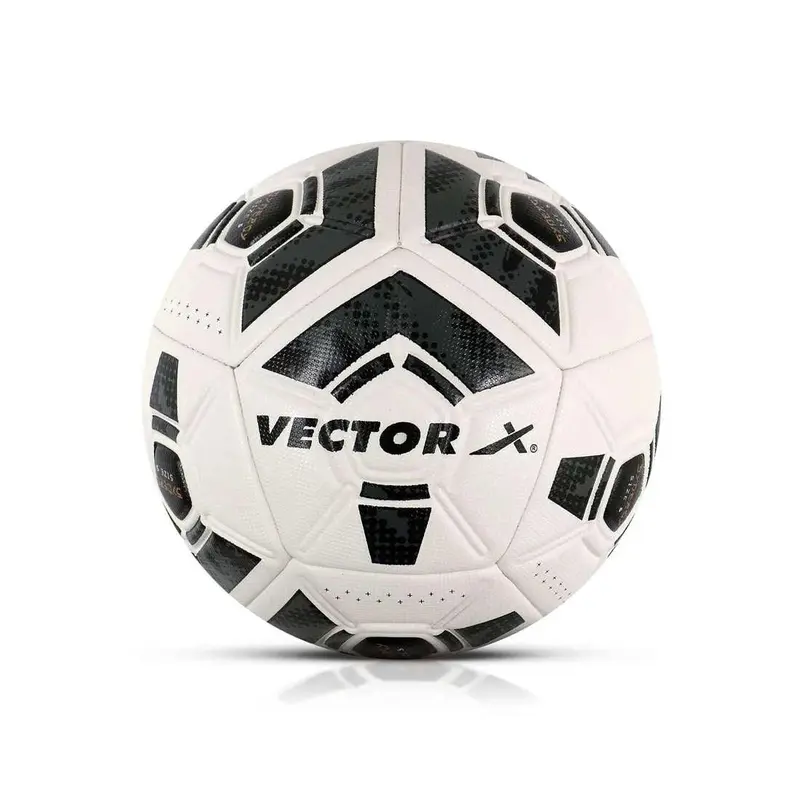 VECTOR X Synergy Thermo Fusion Embossed PU Football - Size: 5 (Pack of 1)