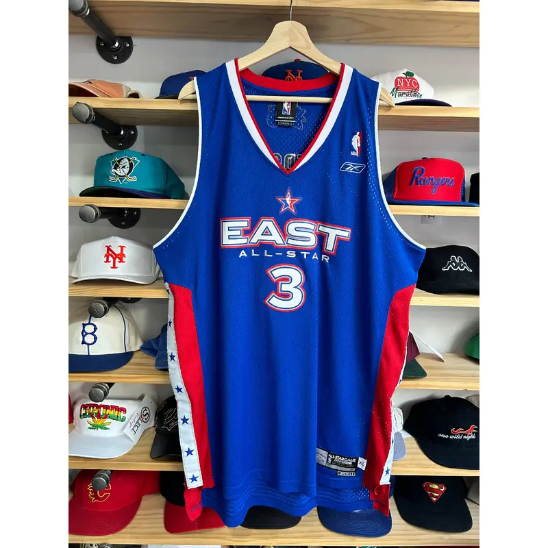 2005 Reebok Allen Iverson Eastern All Star Game Swingman Jersey XL