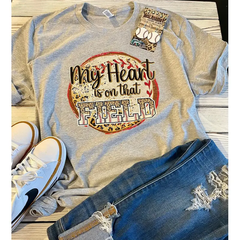 Heart On Field - Baseball