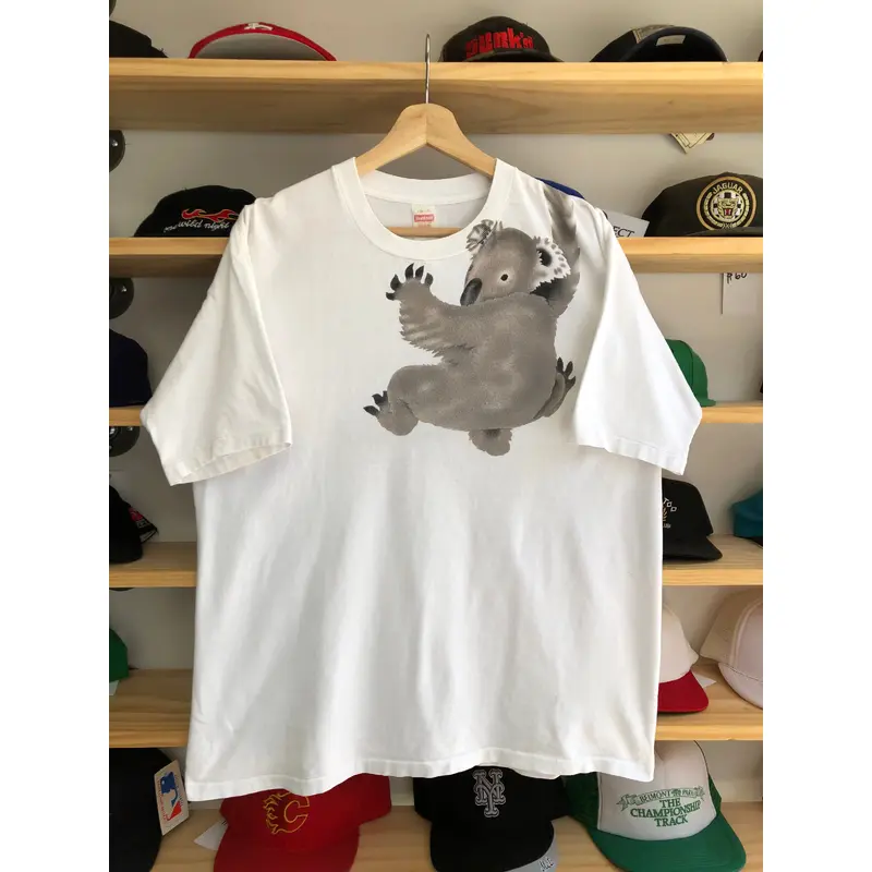 Vintage 80s Koala Animal Tee Size Large
