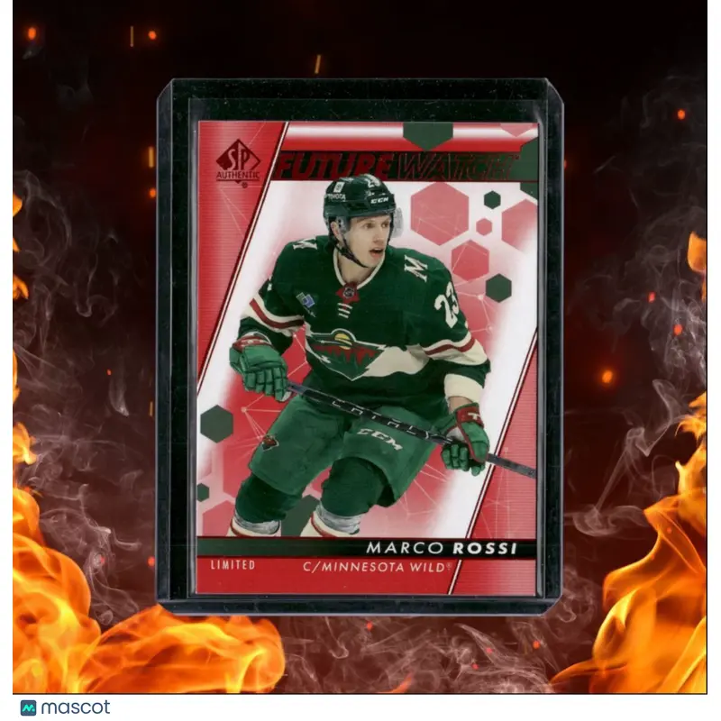 2022-23 SP Authentic Marco Rossi Limited Red Rookie #104