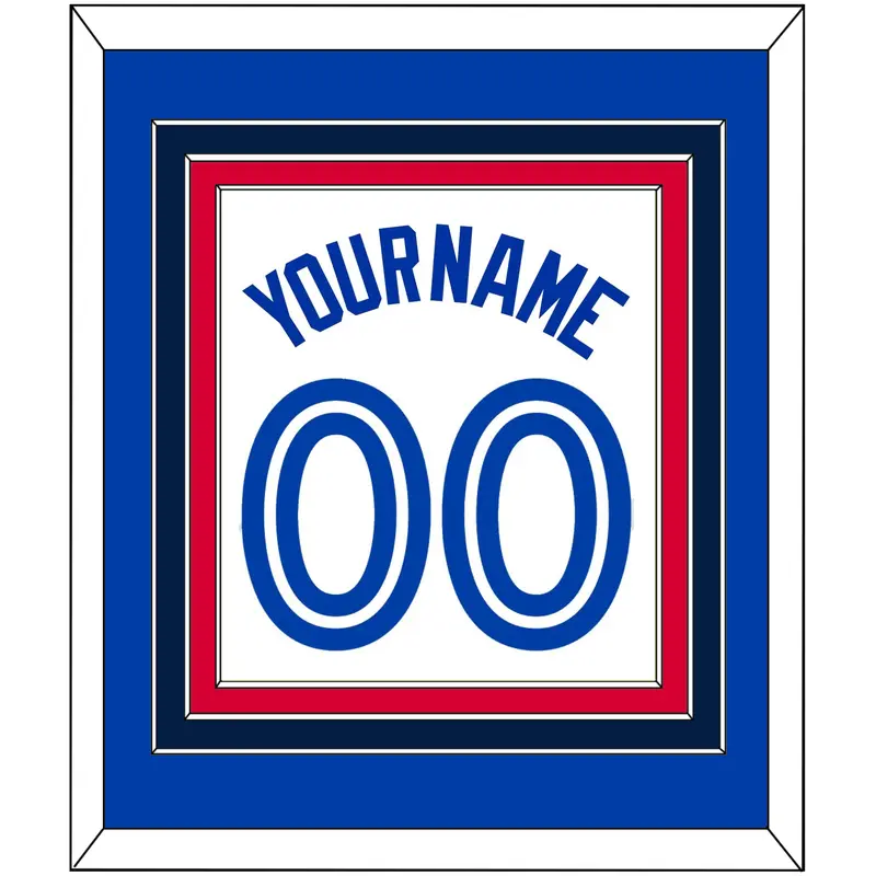 Toronto Name & Number - Home White - Triple Mat 2