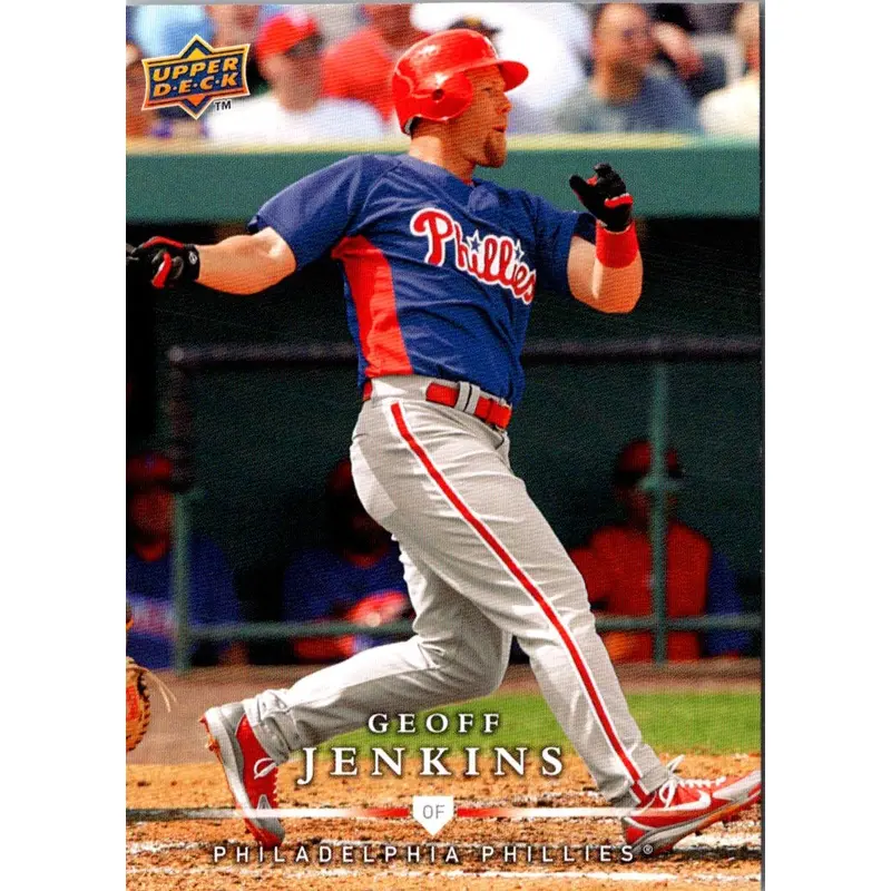 2008 Upper Deck First Edition Geoff Jenkins #441